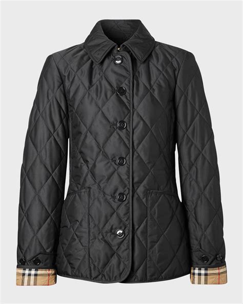 burberry quilted shirt jacket|burberry quilted jacket sale women.